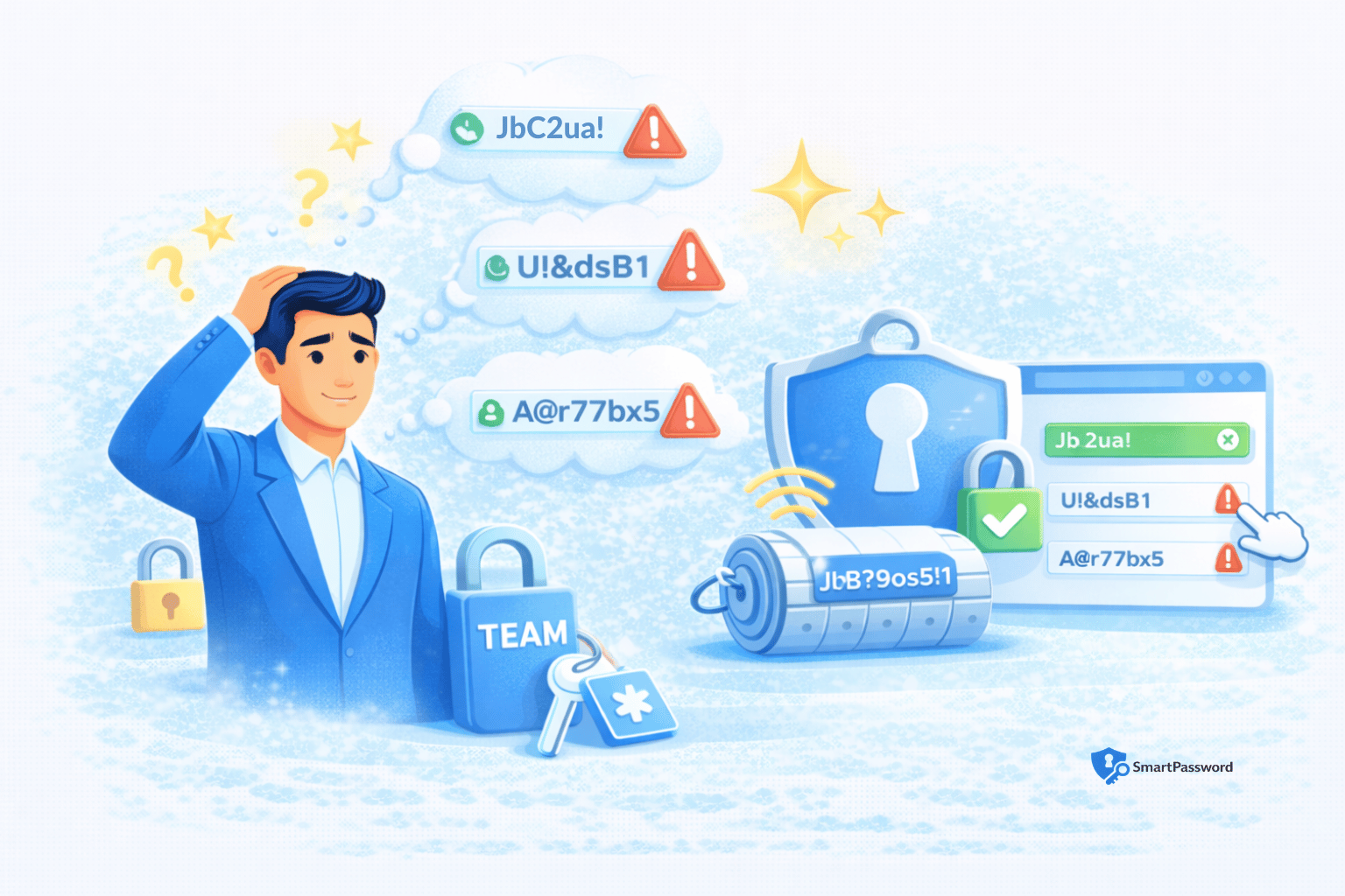 Ich merke mir meine Passwörter – warum das keine gute Option ist